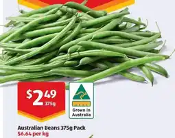 ALDI Australian Beans offer