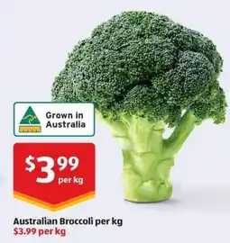 ALDI Australian Broccoli offer