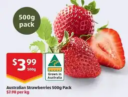 ALDI Australian Strawberries offer