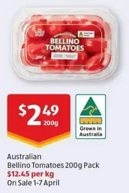 ALDI Bellino Tomatoes offer