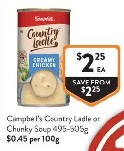 Foodworks Country Ladle or Chunky Soup offer