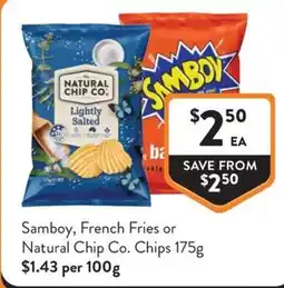 Foodworks Samboy French Fries offer