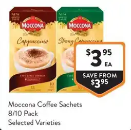 Foodworks Moccona Coffee Sachets offer