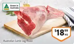 Foodworks Australian Lamb Leg Roast offer