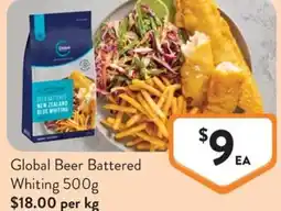 Foodworks Global Beer Battered Whiting offer