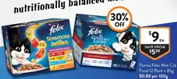 Foodworks Purina Felix Wet Cat Food offer