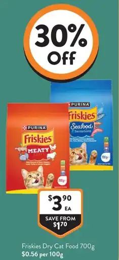 Foodworks Dry Cat Food offer