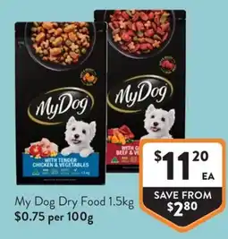 Foodworks Dry Food offer