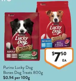 Foodworks Bones Dog Treats offer