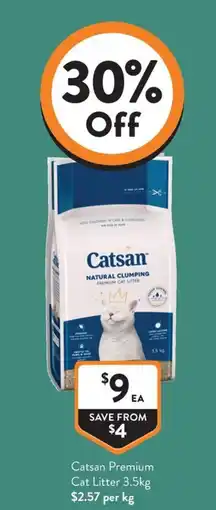 Foodworks Premium Cat Litter offer