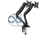Officeworks Brateck Dual Counterbalance LCD Deskmount 13-27" offer