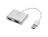 Officeworks Comsol USB 3.0 to HDMI and VGA Adapter offer