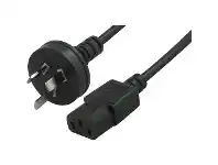 Officeworks Comsol Male 3 Pin AC to Female IEC-C13 Power Cable 3m offer