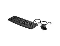 Officeworks HP Pavilion Wired Keyboard and Mouse Combo Black offer