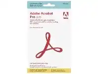 Adobe Acrobat Pro 20 Windows Student Outright Licence Card