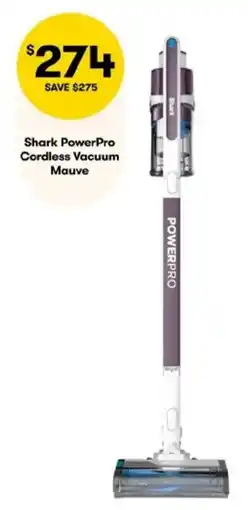 BIG W Shark PowerPro Cordless Vacuum offer