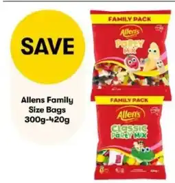 BIG W Allens Family Size Bags offer