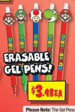JB Hi-Fi Erasable gel pens offer