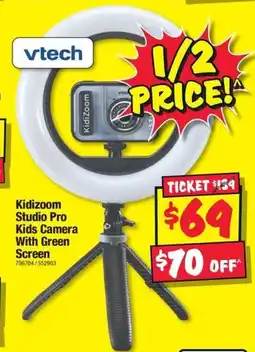 JB Hi-Fi Kidizoom Studio Pro Kids Camera With Green Screen offer