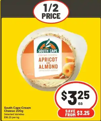 IGA South Cape Cream Cheese offer