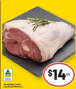 IGA Lamb Leg Roast Bone In offer