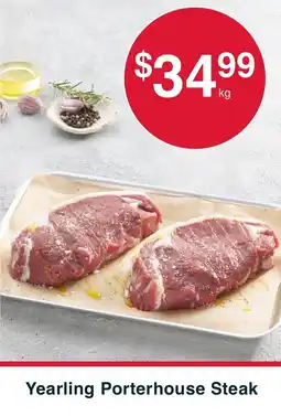 Australian Butchers Store Yearling Porterhouse Steak offer