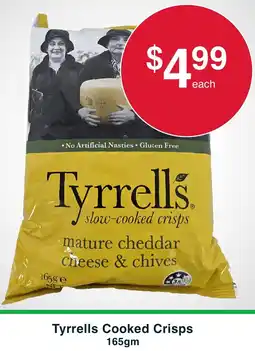 Australian Butchers Store Tyrrells Cooked Crisps offer