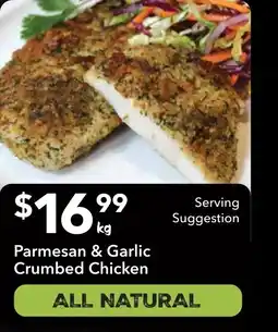 Ritchies Parmesan & Garlic Crumbed Chicken offer