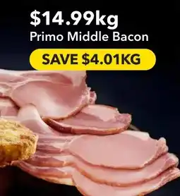 Ritchies Primo Middle Bacon offer
