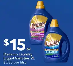 Ritchies Dynamo Laundry Liquid Varieties 2L offer
