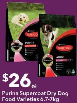 Ritchies Purina Supercoat Dry Dog Food Varieties offer
