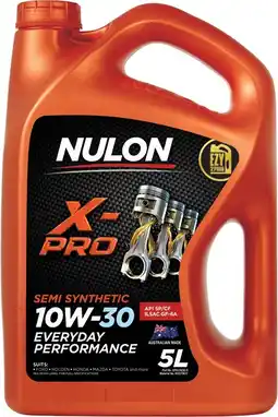 Autobarn Nulon X-Pro Semi Synthetic 10W-30 Everyday Performance offer