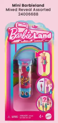 Toymate Mini Barbieland Mixed Reveal Assorted offer