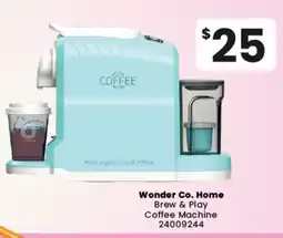 Toymate Wonder Co Home Brew & Play Coffee Machine offer