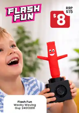 Toymate Flash Fun Wacky Waving Guy offer