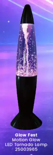 Toymate Glow fest motion glow led tornado lamp offer