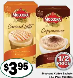 Friendly Grocer Moccona Coffee Sachets offer