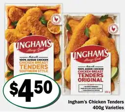 Friendly Grocer Ingham's Chicken Tenders offer