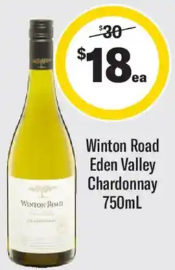 Liquorland Winton Road Eden Valley Chardonnay offer