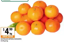 Supabarn Australian imperial mandarins offer
