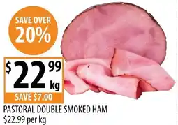 Supabarn Pastoral double smoked ham offer