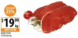 Supabarn Rump steak offer