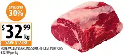 Supabarn Pure valley yearling scotch fillet portions offer