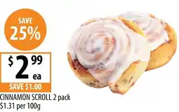 Supabarn cinnamon scroll offer