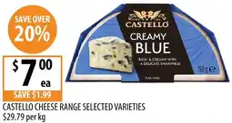 Supabarn Castello cheese range offer