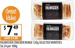 Supabarn Falwasser cracker range offer