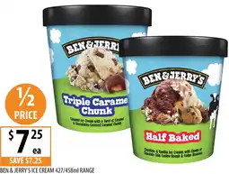 Supabarn Ben & jerry's ice cream range offer