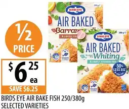 Supabarn Birds eye air bake fish offer