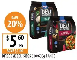 Supabarn Birds eye deli sides range offer
