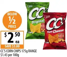Supabarn Cc's corn chips offer